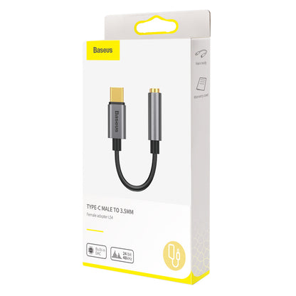 Audio Adapter 3.5mm - USB-C Baseus L54, Sivi CATL54-0G