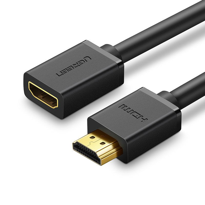Kabl za produženje video signala UGREEN HD107, HDMI - HDMI, 4K, 2m, Crni