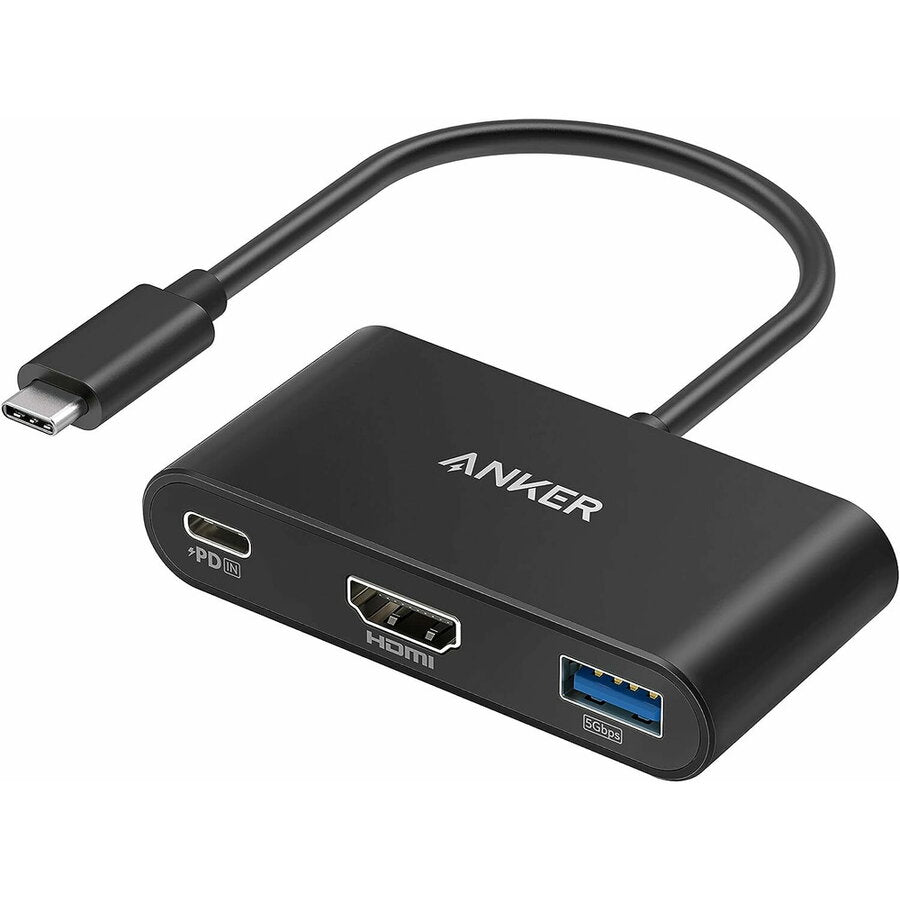 Audio i Video Adapter USB-C - USB-C / HDMI / USB-A Anker PowerExpand, Crni A8339HA1
