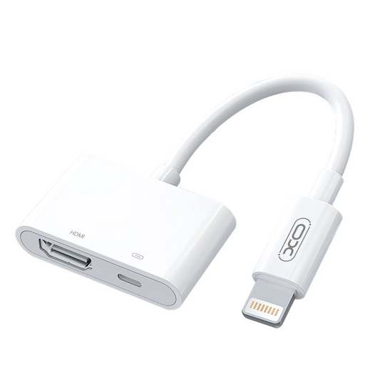 Audio i Video Adapter Lightning - HDMI / Lightning XO Design HUB005, Beli