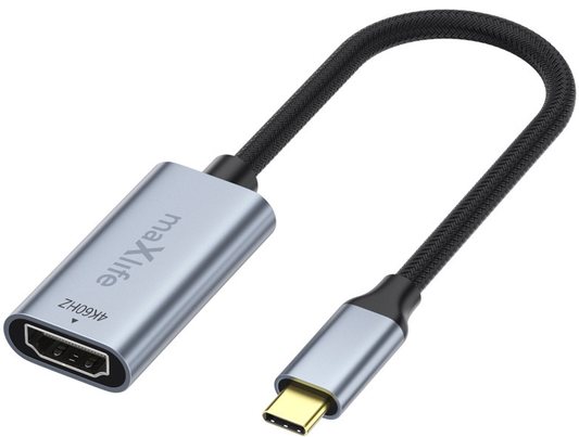 Audio i Video Adapter USB-C - HDMI MaXlife MXHC-01, Sivi