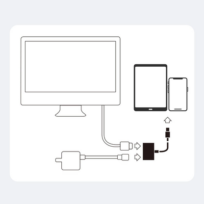 Audio i Video Adapter Lightning - HDMI / Lightning Joyroom S-H141, Beli