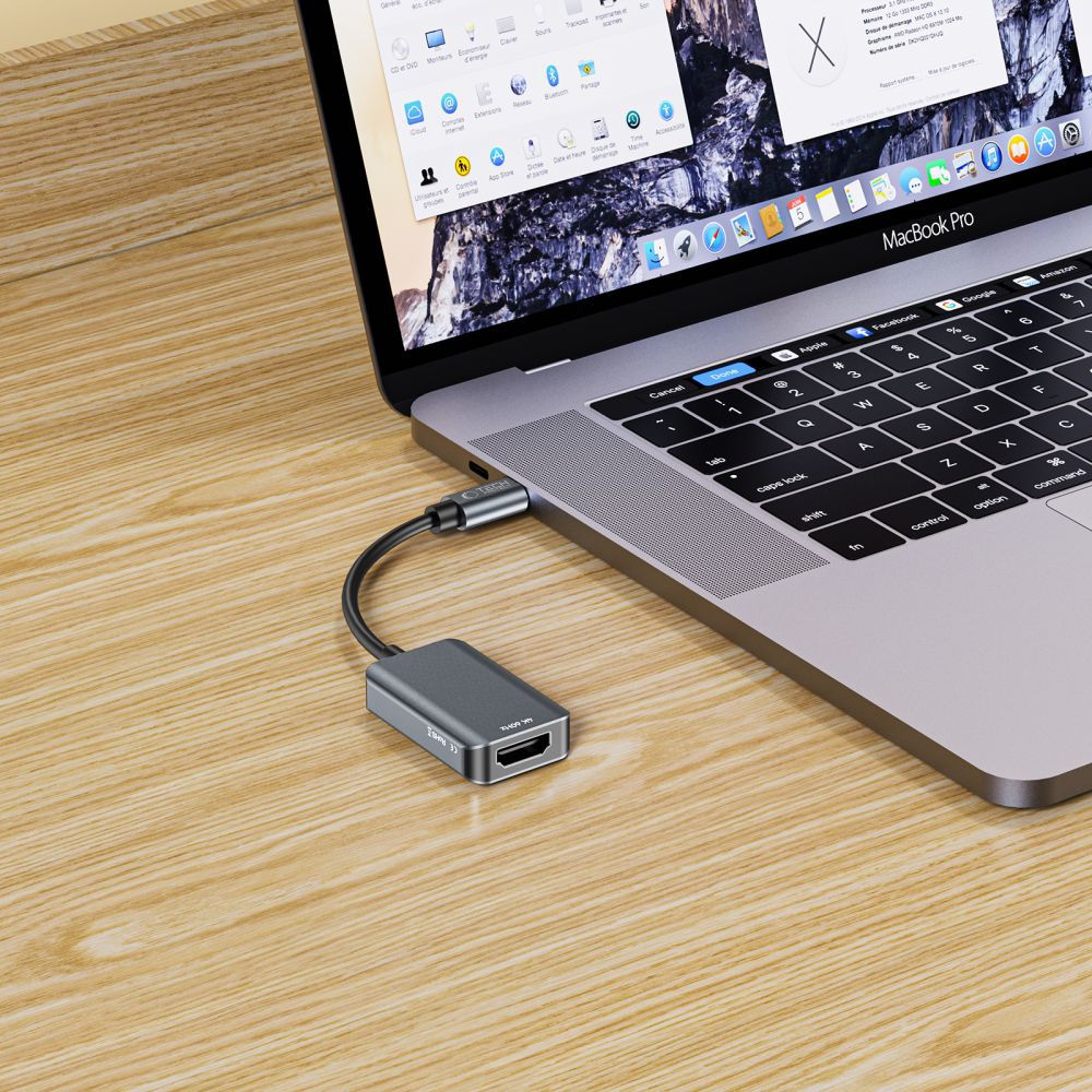 Audio i Video Adapter USB-C - HDMI Tech-Protect Ultraboost, Crni