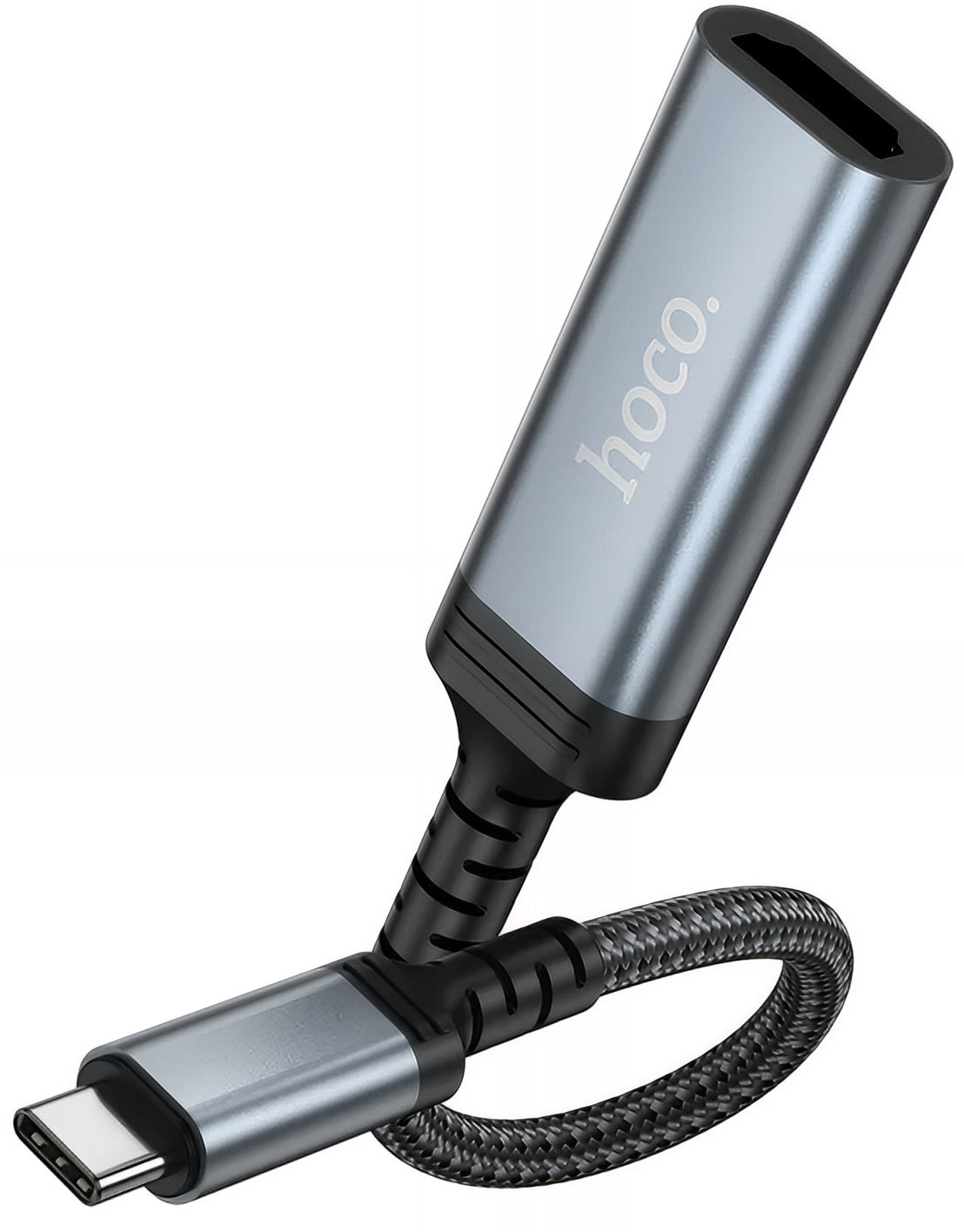 Audio i Video Adapter USB-C - HDMI HOCO UA43A, Sivi