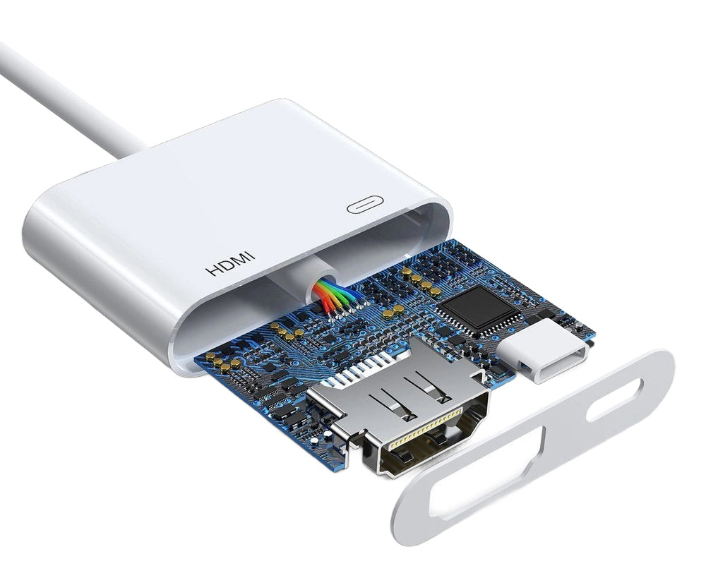 Audio i Video Adapter Lightning - HDMI / Lightning Joyroom S-H141, Beli