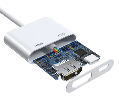 Audio i Video Adapter Lightning - HDMI / Lightning Joyroom S-H141, Beli