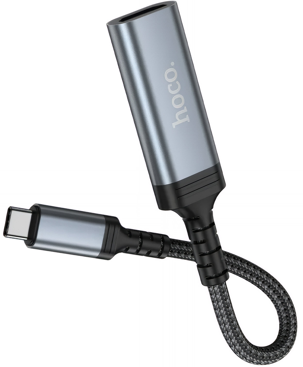 Audio i Video Adapter USB-C - HDMI HOCO UA43A, Sivi
