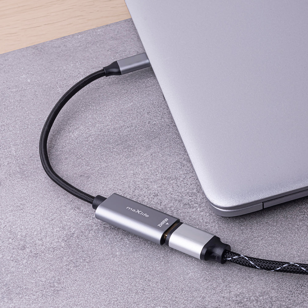 Audio i Video Adapter USB-C - HDMI MaXlife MXHC-01, Sivi