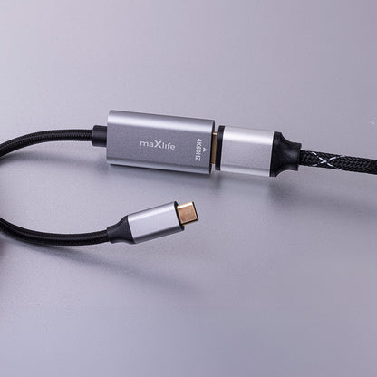Audio i Video Adapter USB-C - HDMI MaXlife MXHC-01, Sivi