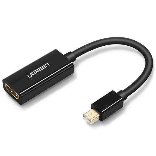 Adaptor Video UGREEN MD112 (10461), MiniDisplayPort - HDMI, Crni
