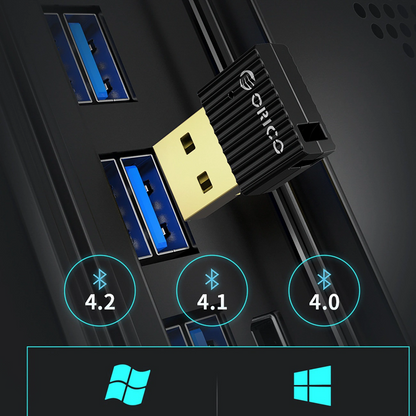 USB Bluetooth adapter Orico BTA-508, Crna