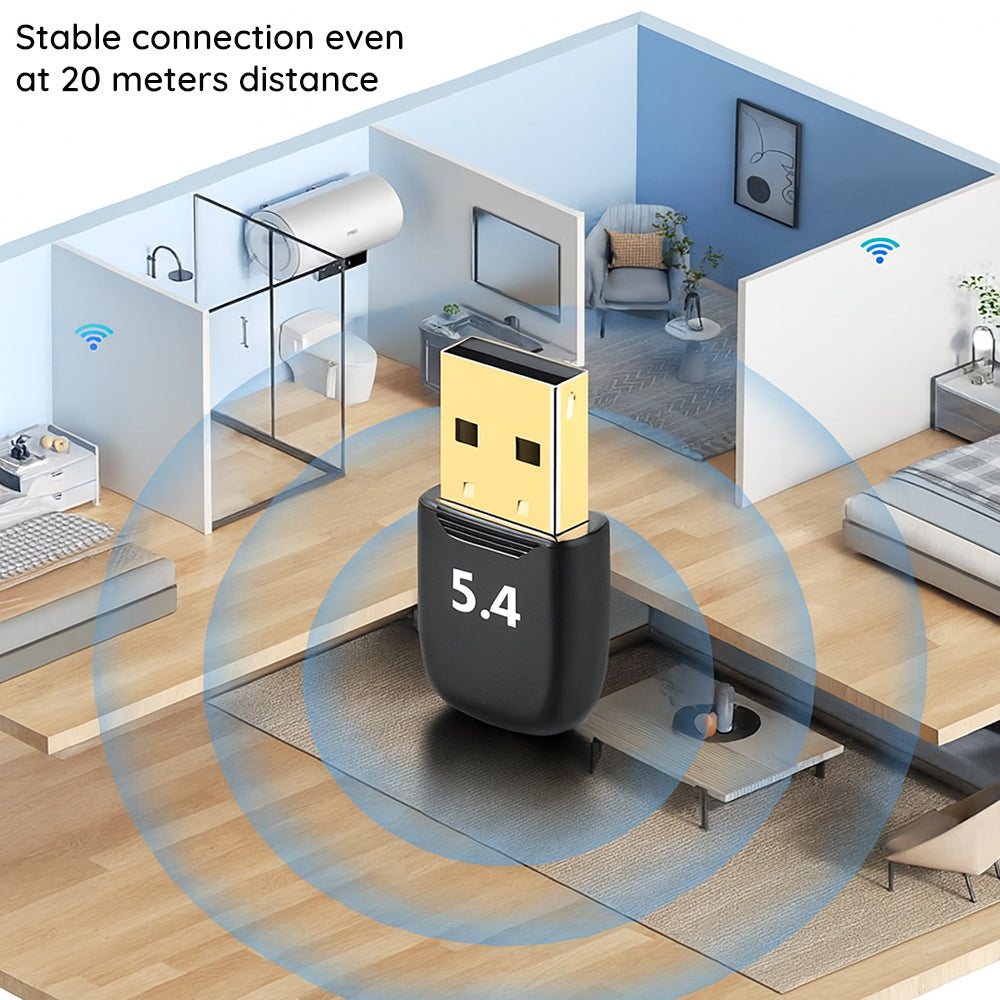 Bluetooth USB adapter Techsuit BlueJet A20, Crn