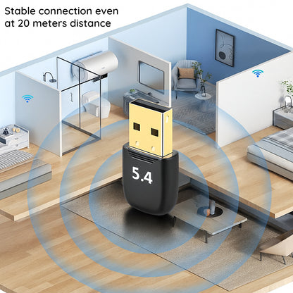 Bluetooth USB adapter Techsuit BlueJet A20, Crn