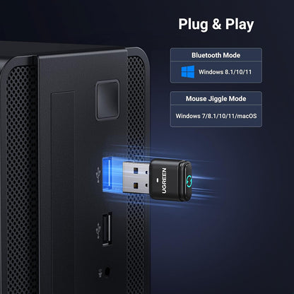 Bluetooth USB adapter UGREEN BT301, Crni