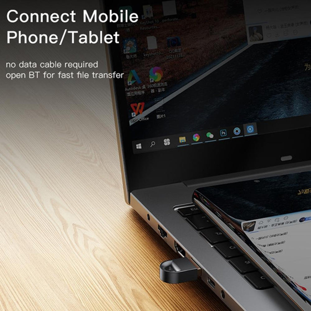 Adaptor Bluetooth USB Yesido YAU34, Crni