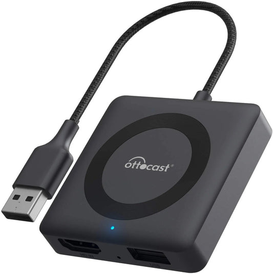 Adaptor Carplay / Android Auto Wireless Ottocast Car TV Mate Max za Apple iPhone / Android Series CA361-C4