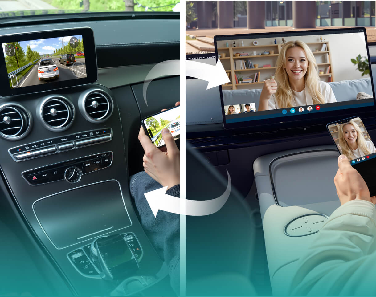 Adapter Carplay / Android Auto Wireless Ottocast OttoAibox P3 Pro za Apple iPhone / Android Series, Refabrikovan PCS61-T