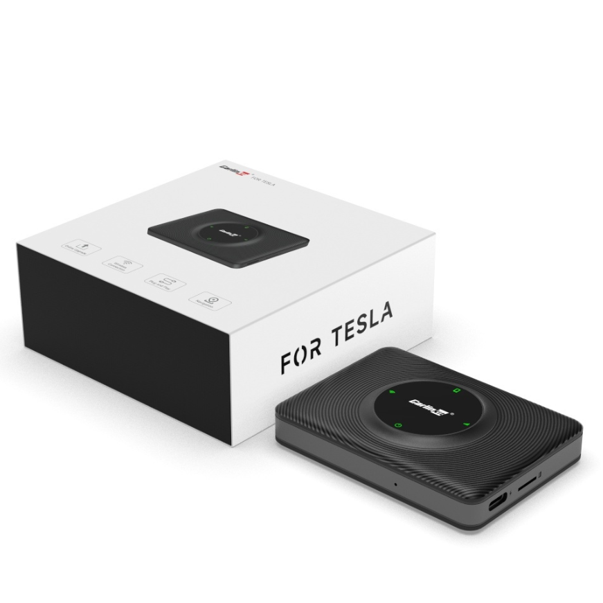 Bežični Carplay / Android Auto adapter Carlinkit kompatibilan sa Tesla Model 3 / X / Y / S za Apple iPhone / Android Series CPC200-T2C