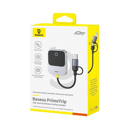 Adaptor Carplay Wireless Baseus PrimeTrip za Apple iPhone seriju, Ponovo zapakovano C10745100813-00