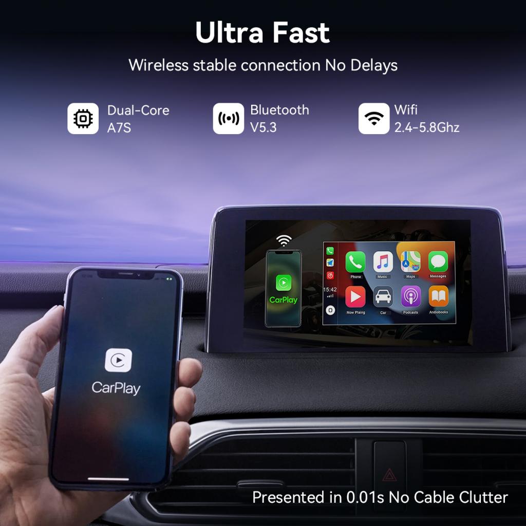 Adaptor Carplay Wireless XO Design CZ016 za Apple iPhone seriju
