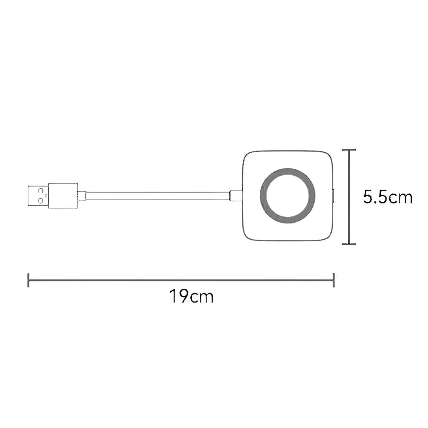 Bežični Carplay adapter Yesido KM23 za Apple iPhone seriju