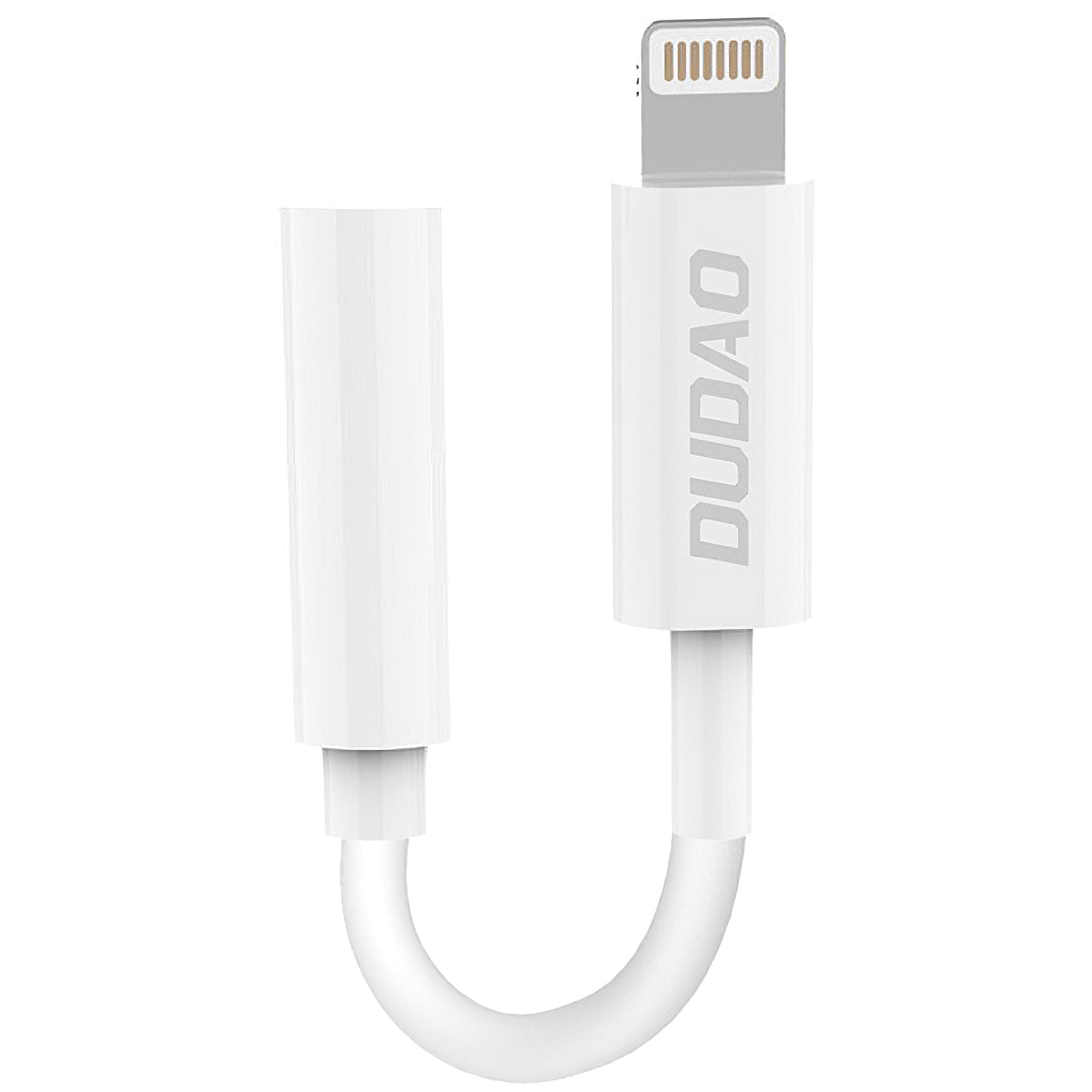 Audio adapter Lightning - 3.5mm Dudao L16i, bijeli