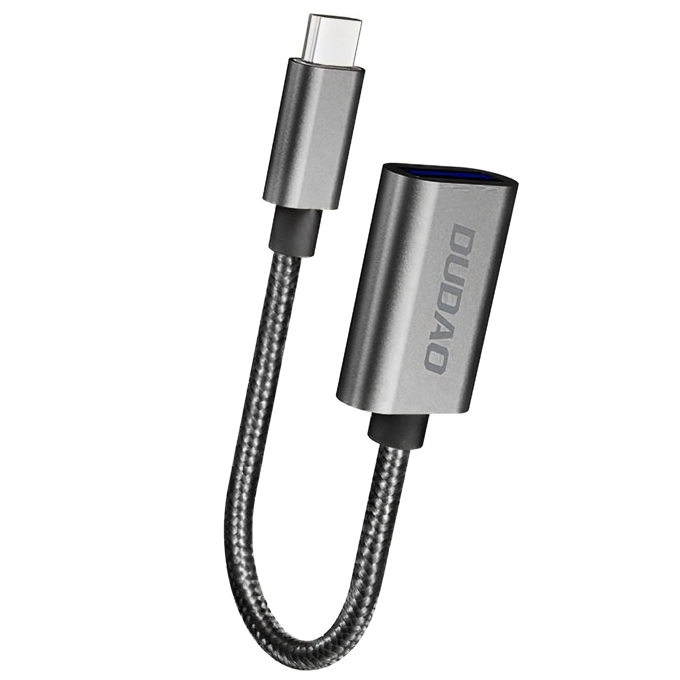 Dudao L15T USB-C to USB-A OTG Adapter, Black