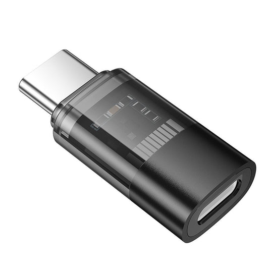 Adapter za podatke i punjenje Lightning - USB-C HOCO UA36D, Crni