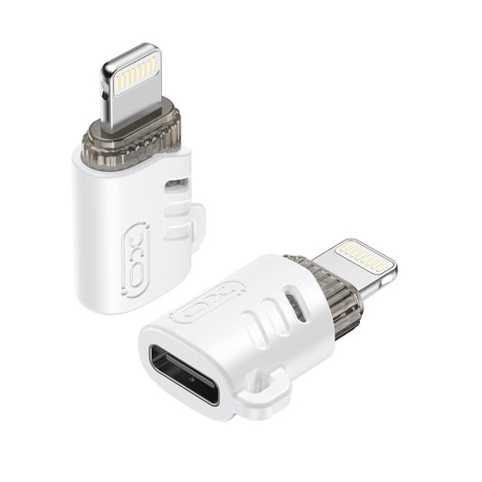 Adapter za podatke i punjenje USB-C - Lightning XO Design NB256E, Beli