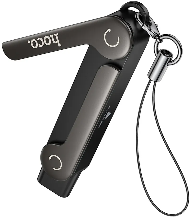 USB-C - USB-C HOCO UA47A Adapter za prenos podataka i punjenje, Crna