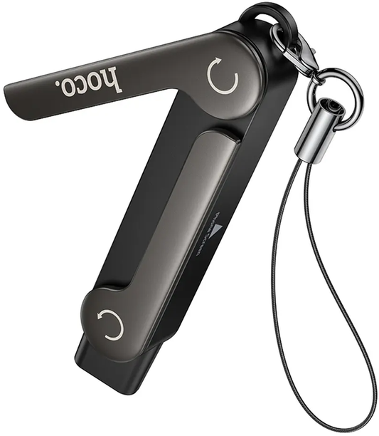 USB-C - USB-C HOCO UA47A Adapter za prenos podataka i punjenje, Crna