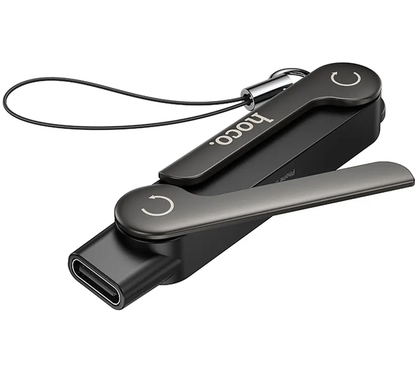 USB-C - USB-C HOCO UA47A Adapter za prenos podataka i punjenje, Crna