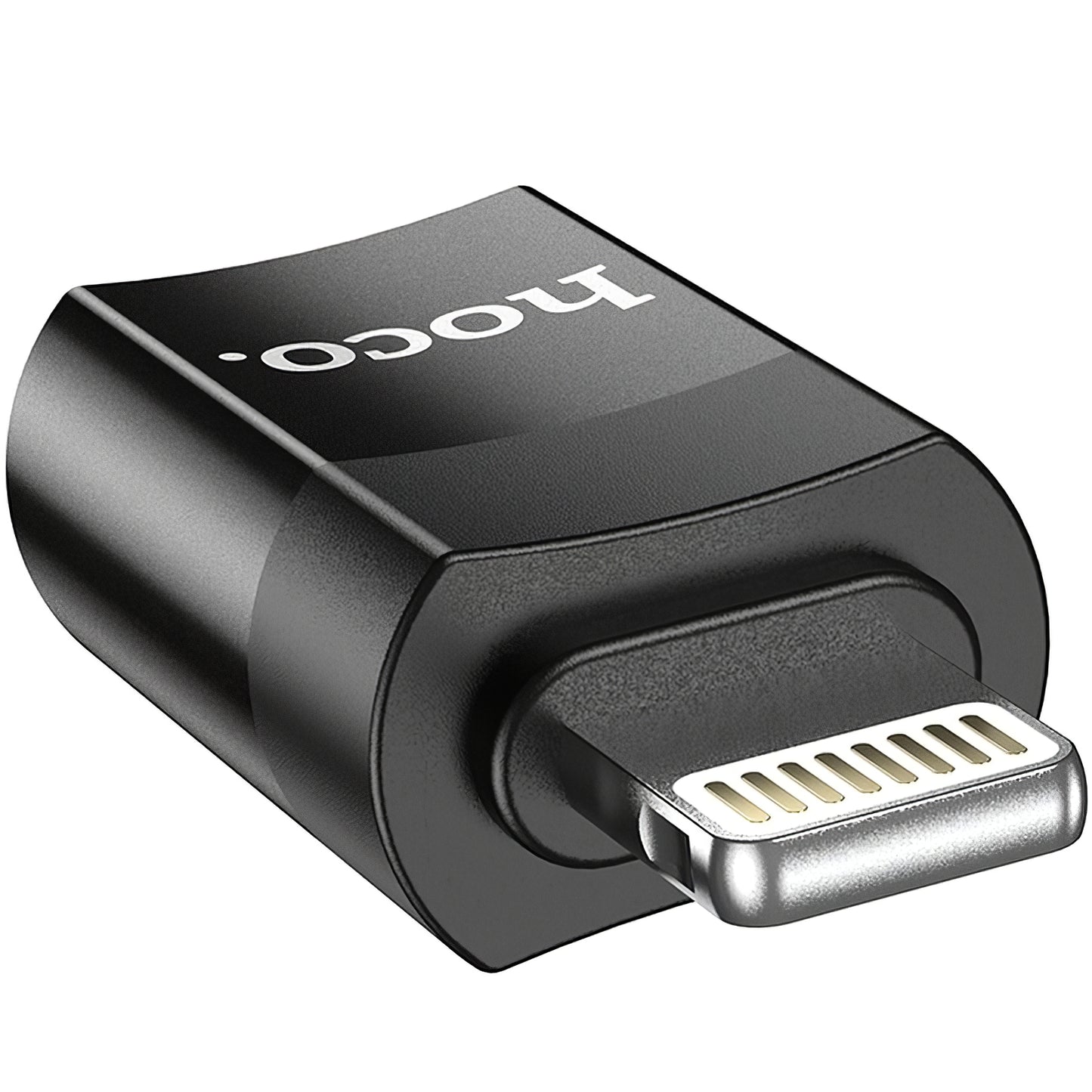 Adapter za prijenos podataka i punjenje USB-C - Lightning HOCO UA17, Crni