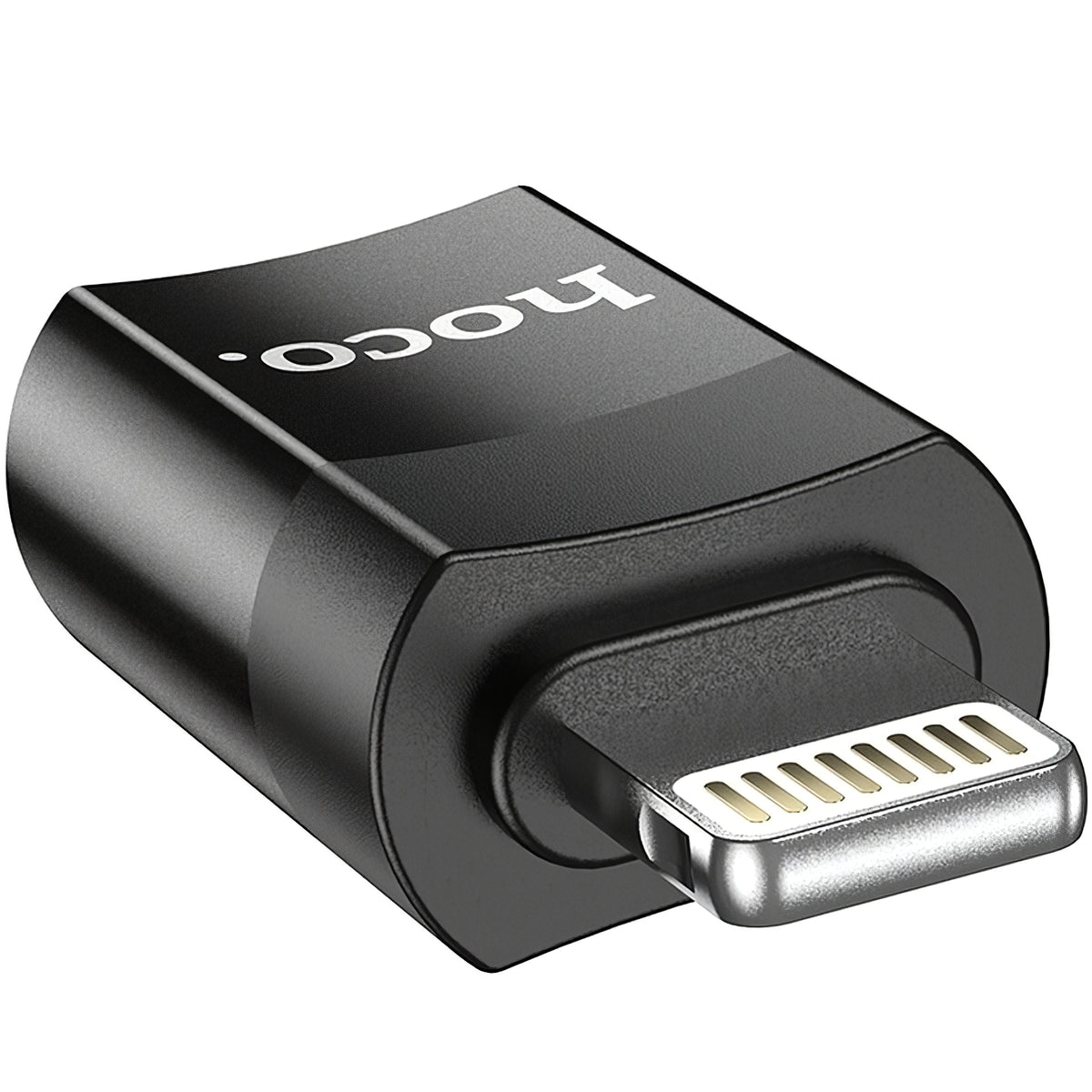 Adapter za prenos podataka i punjenje USB-C - Lightning HOCO UA17, Crni