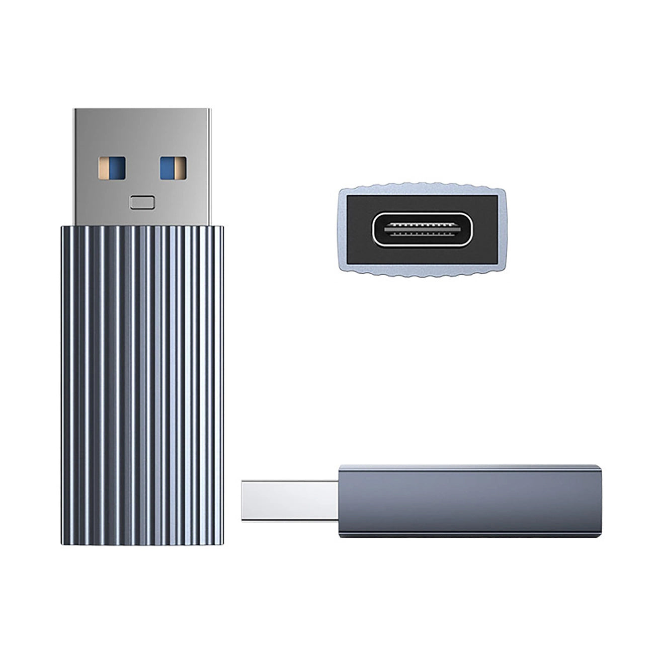 Adapter za podatke i punjenje USB-C - USB-A Orico AH-AC10, Sivi
