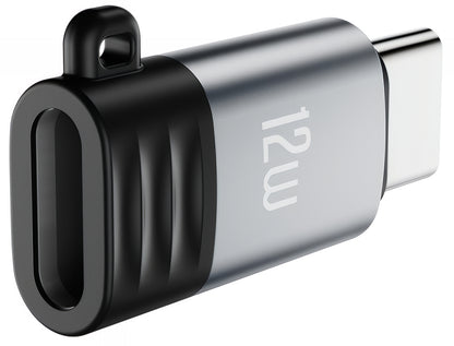 Adapter za podatke i punjenje Lightning - USB-C XO Design NB263B, Crni