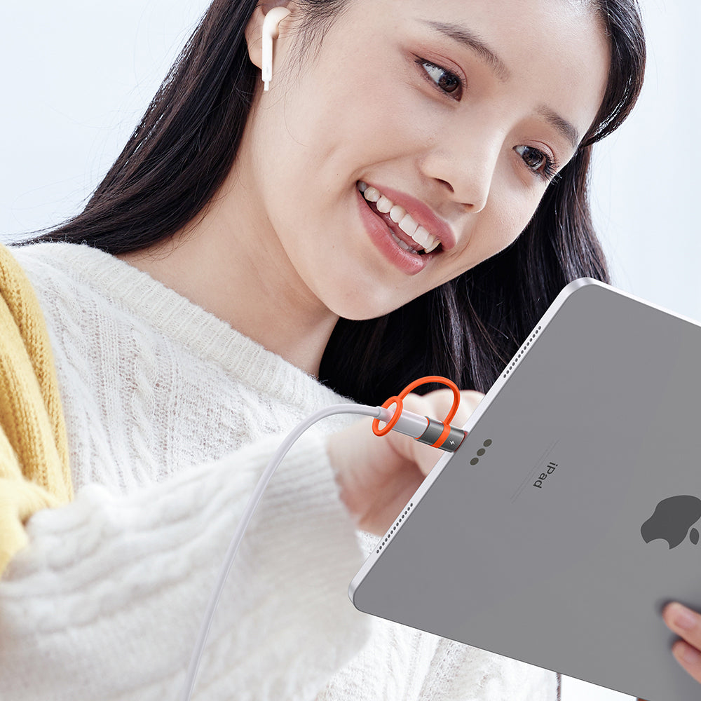 Adapter za podatke i punjenje Lightning - USB-C McDodo OT-5530, Sivi