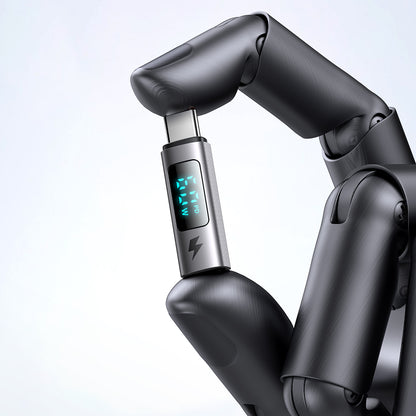 Adapter za podatke i punjenje Lightning - USB-C McDodo OT-5990 Wales Display, Crni