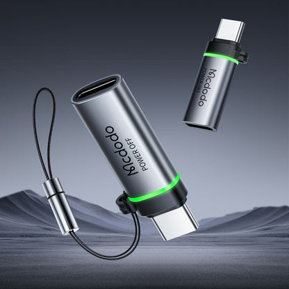 Adaptor Date i Punjenje Lightning - USB-C McDodo OT-6010 Power Off, Crni