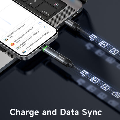 Adaptor Date i Punjenje Lightning - USB-C McDodo OT-6010 Power Off, Crni