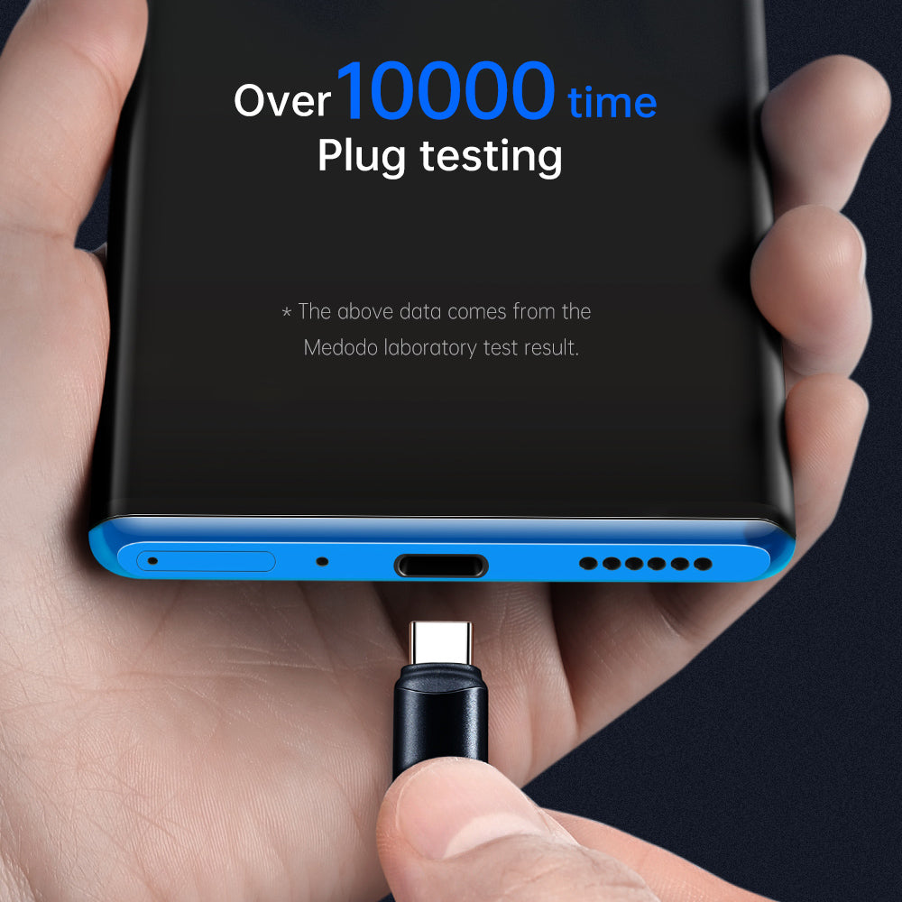 Adapter za podatke i punjenje Lightning - USB-C McDodo OT-7700, Crni