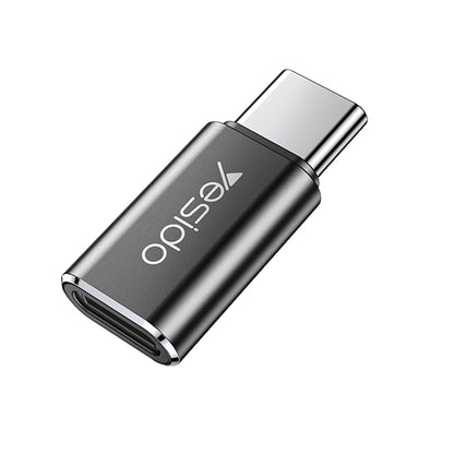 Adaptor za podatke i punjenje Lightning - USB-C Yesido GS22, Sivi