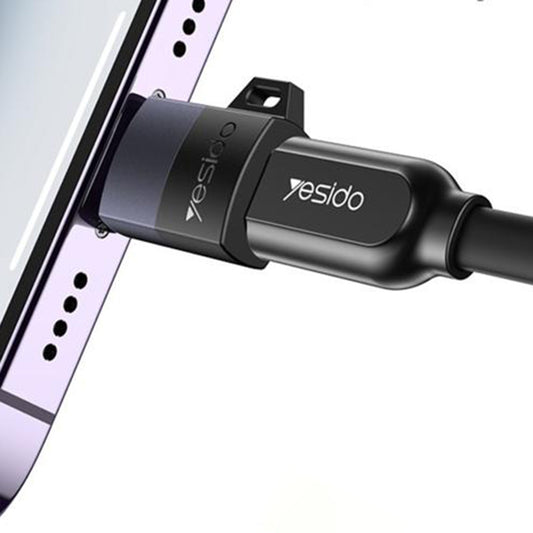 Adaptor za podatke i punjenje microUSB - Lightning Yesido GS30, Sivi