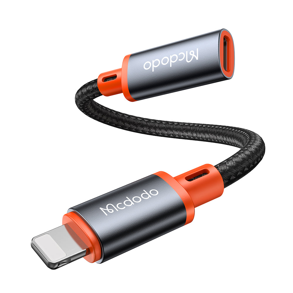 Adapter za podatke i punjenje USB-C - Lightning McDodo CA-1440, Crni