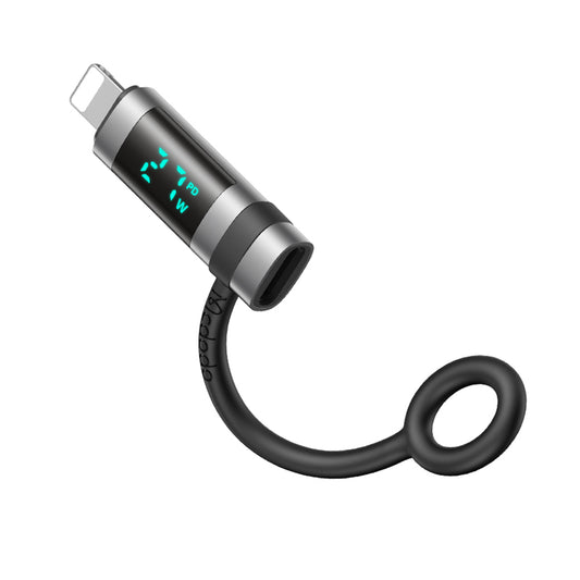 Adapter za podatke i punjenje USB-C - Lightning McDodo OT-2610 Pigeon Display, Crni