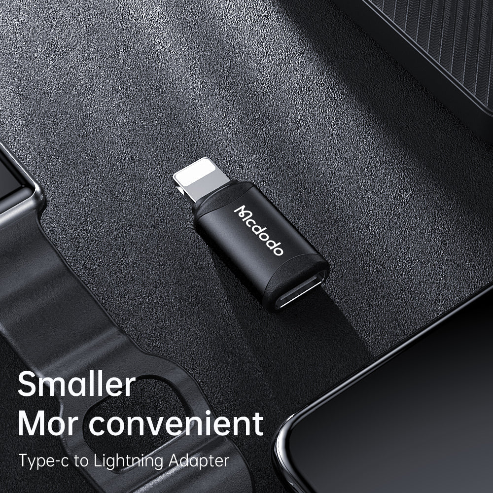 Adapter za podatke i punjenje USB-C - Lightning McDodo OT-7680, Crni