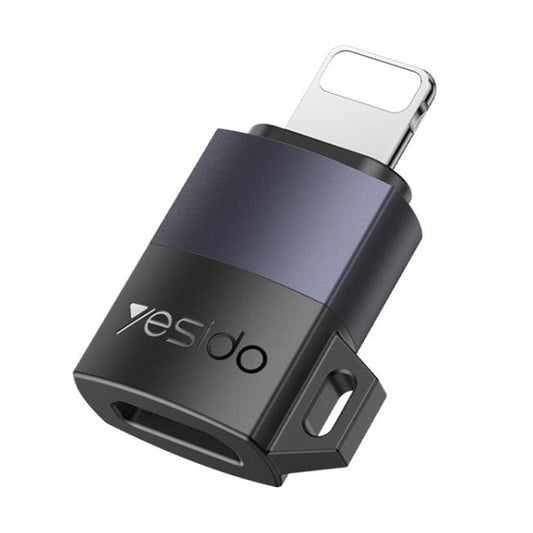 Adapter za podatke i punjenje USB-C - Lightning Yesido GS27, Sivi