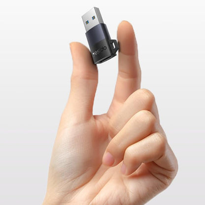 Adapter za podatke i punjenje USB-C - USB-A Yesido GS34, Sivi