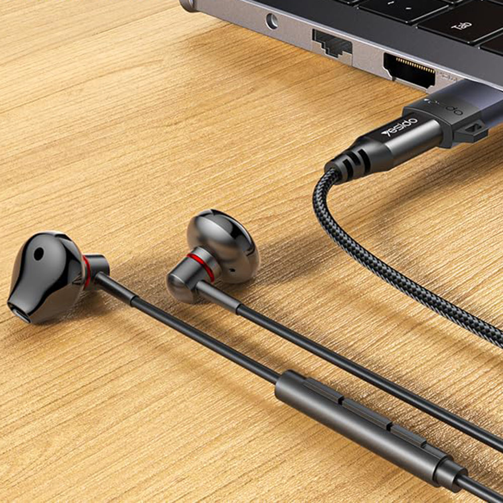 Adapter za podatke i punjenje USB-C - USB-A Yesido GS34, Sivi