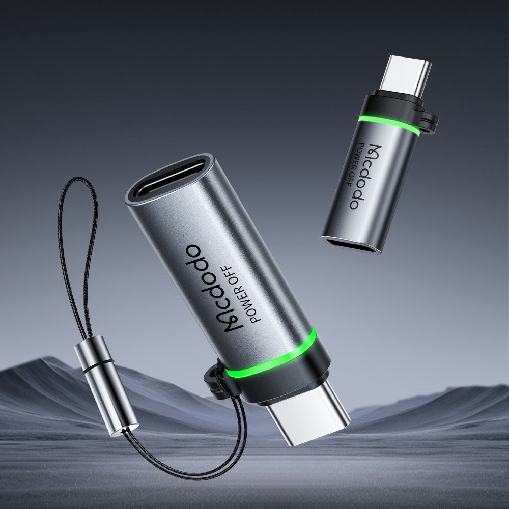 Adaptor Date i Punjenje USB-C - USB-C McDodo OT-2450 Power Off, Crni